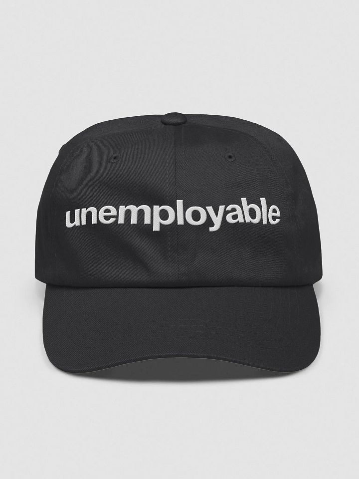 unemployable hat - 100% cotton product image (3)