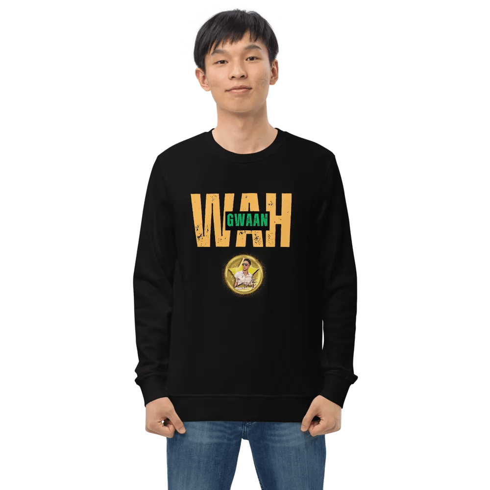 DIGI Unisex Organic Sweatshirt (Wah Gwaan #1 ) product image (1)