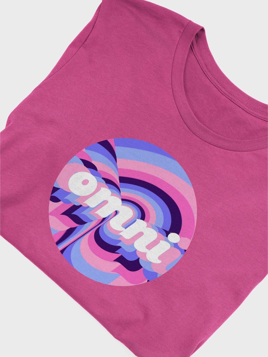 swirly omnisexual t-shirt product image (5)