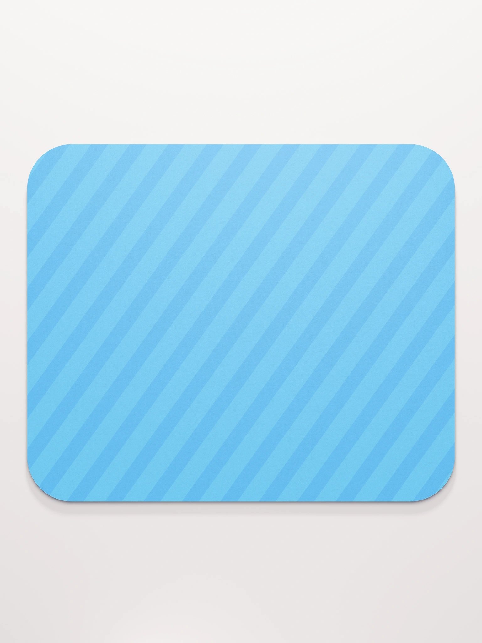Retro Blue Stripes Mouse Pad product image (2)
