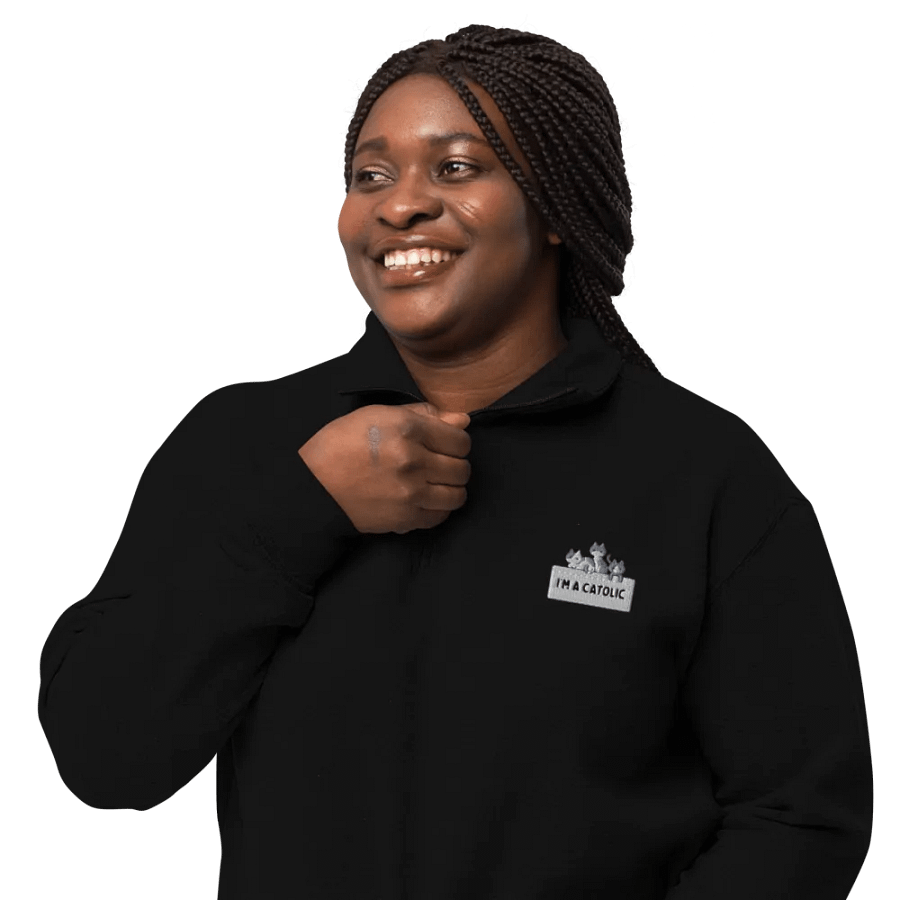 Catolic Cuties Unisex Fleece Pullover product image (6)