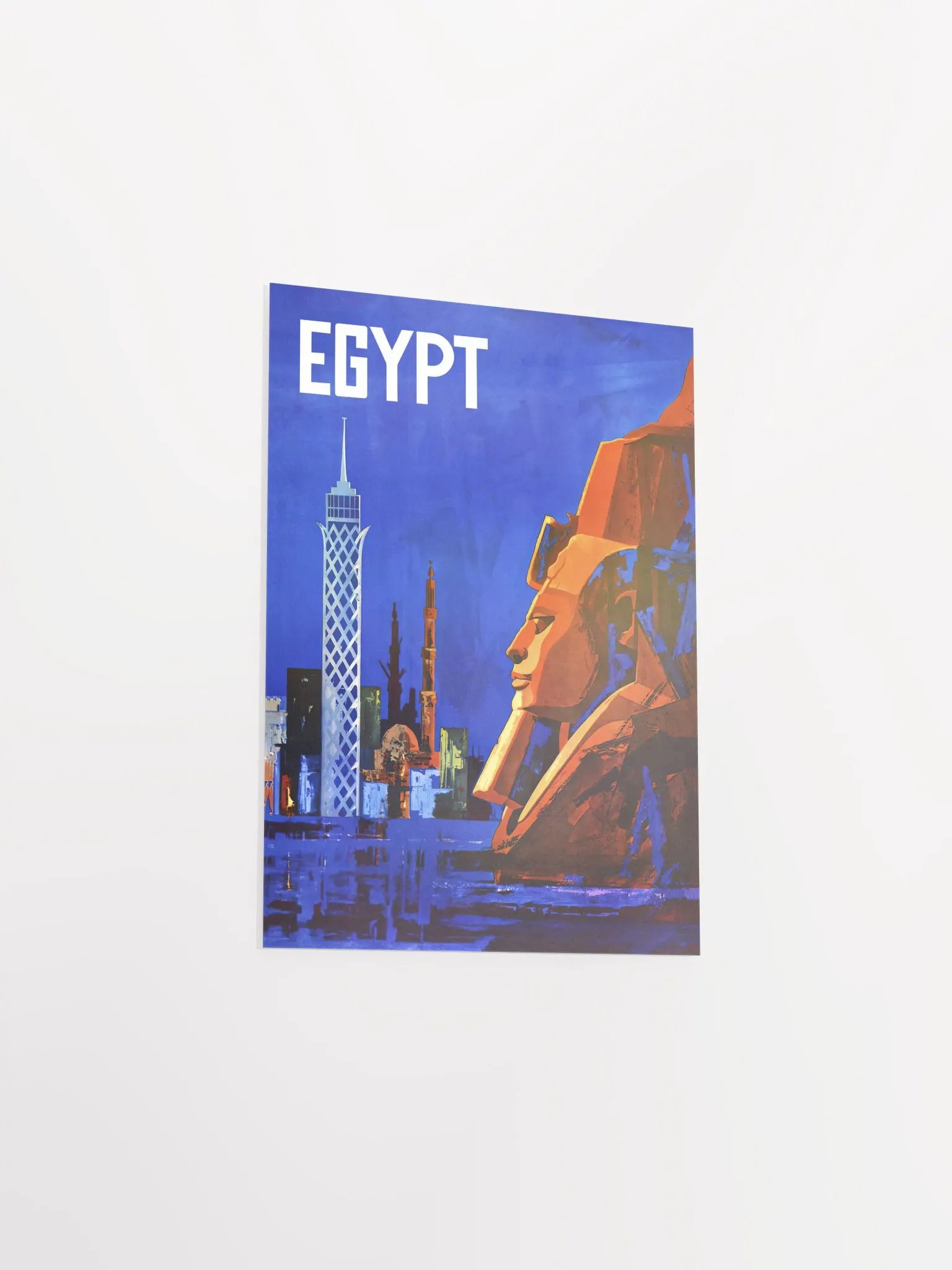 Egypt, 1960s — retro vintage travel poster product image (8)