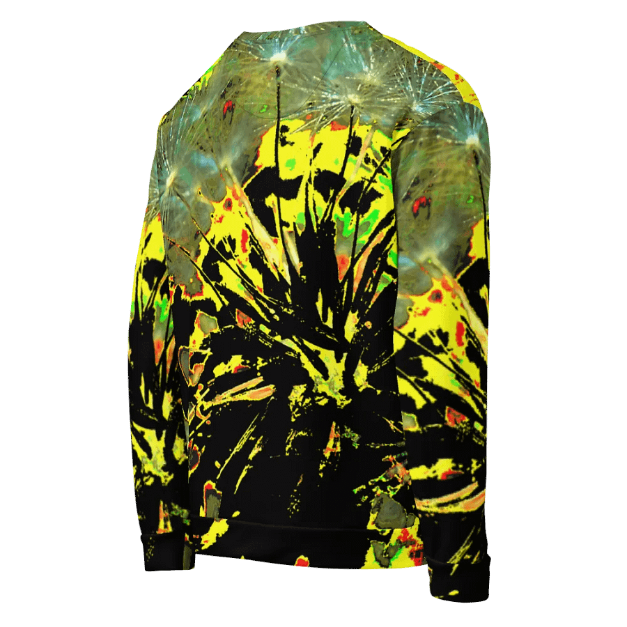 Bright Abstract Dandelion Clock Unisex Sweatshirt product image (6)