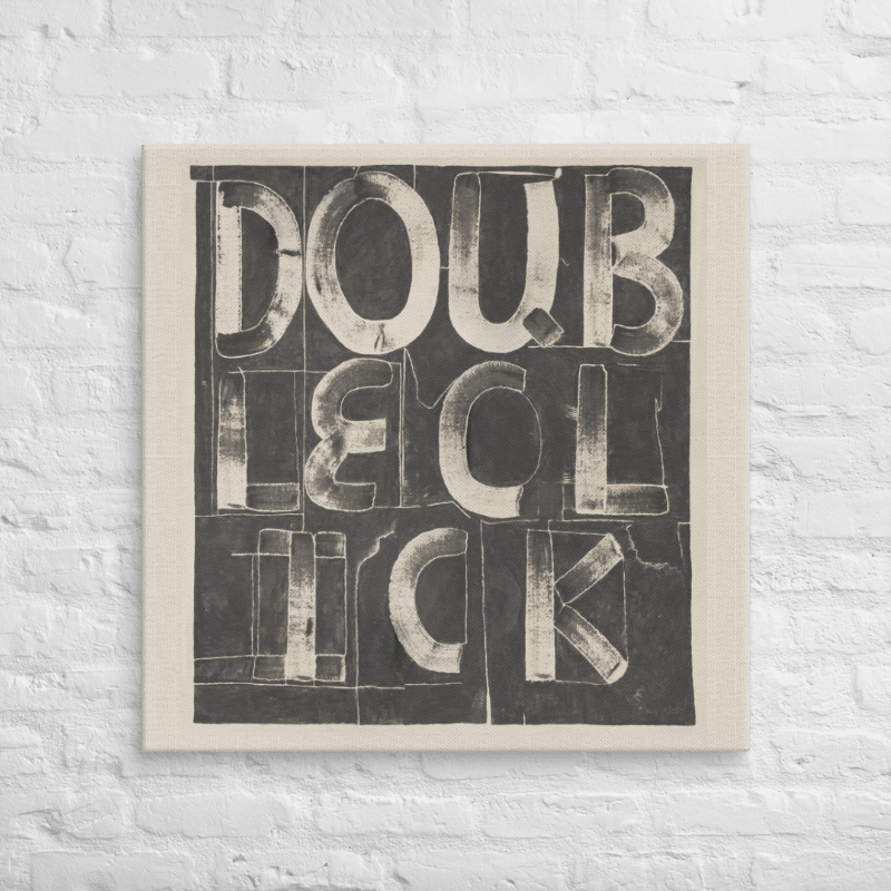 Double Click on Canvas (32" x 32") product image (2)