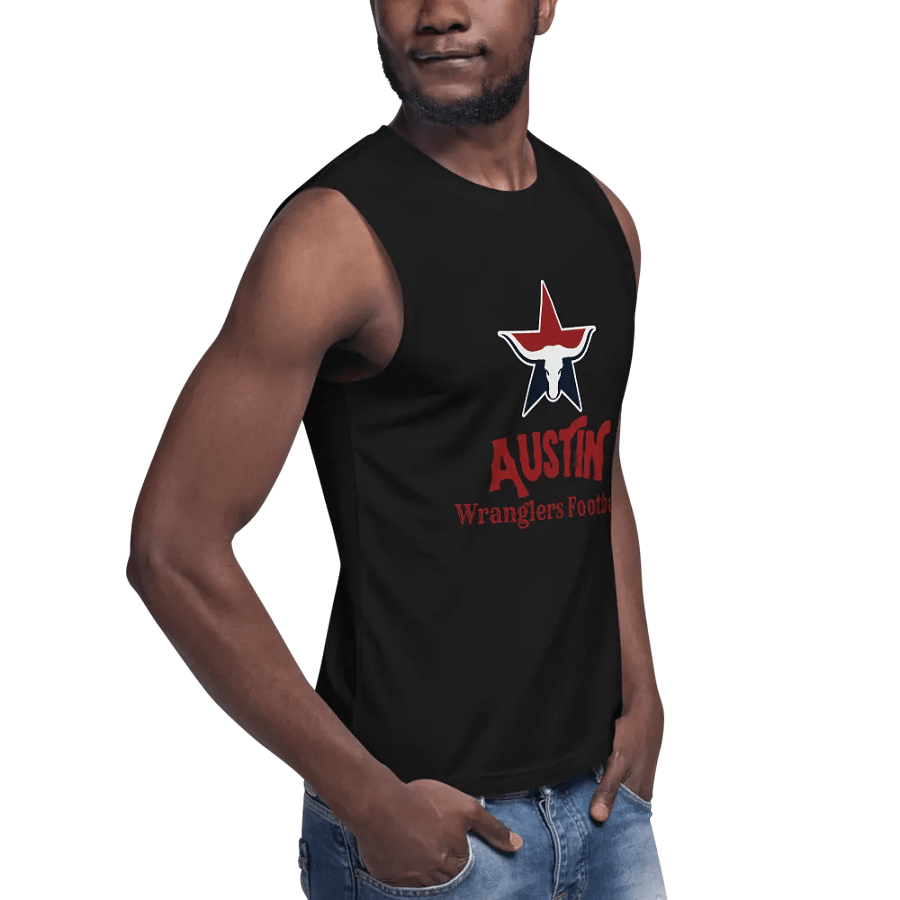 Austin Wranglers Team Muscle T-Shirt product image (9)