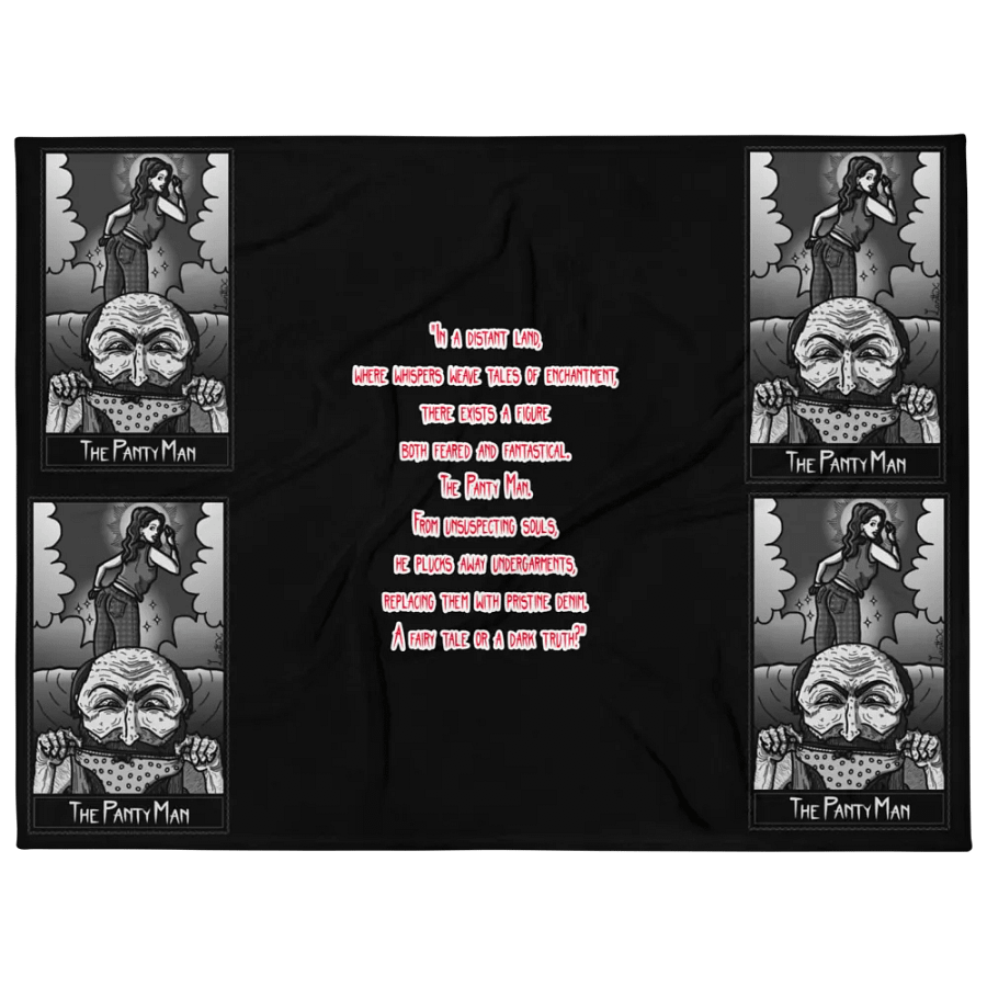 Show Respect with Panty Man Blanket Art by LanttuX on Twitch.tv product image (1)