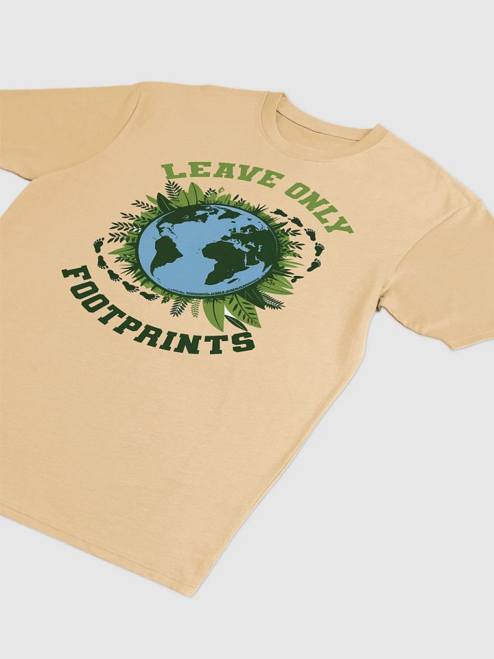 Leave Only Footprints, Care for Our Planet Tee product image (5)
