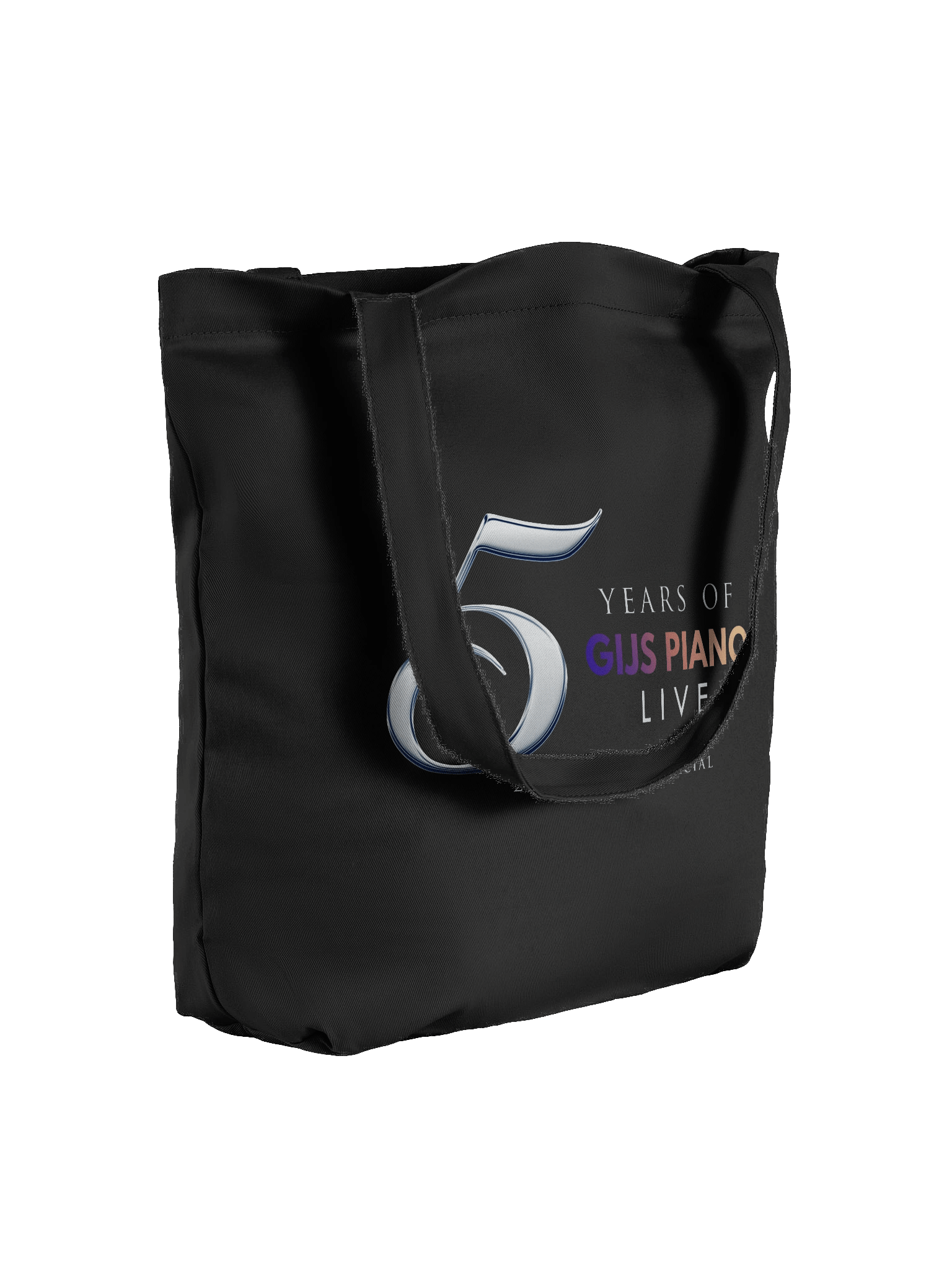 Gijs Piano LIVE 5th Anniversary Tote Bag product image (4)
