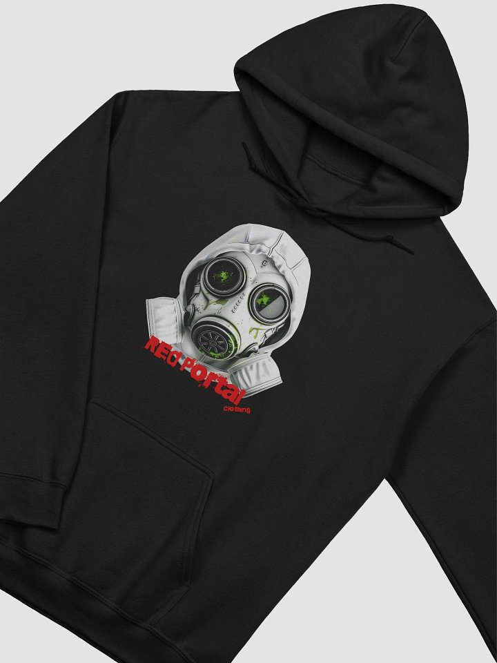 Gas Mask Red Portal- Classic Hoodie product image (2)
