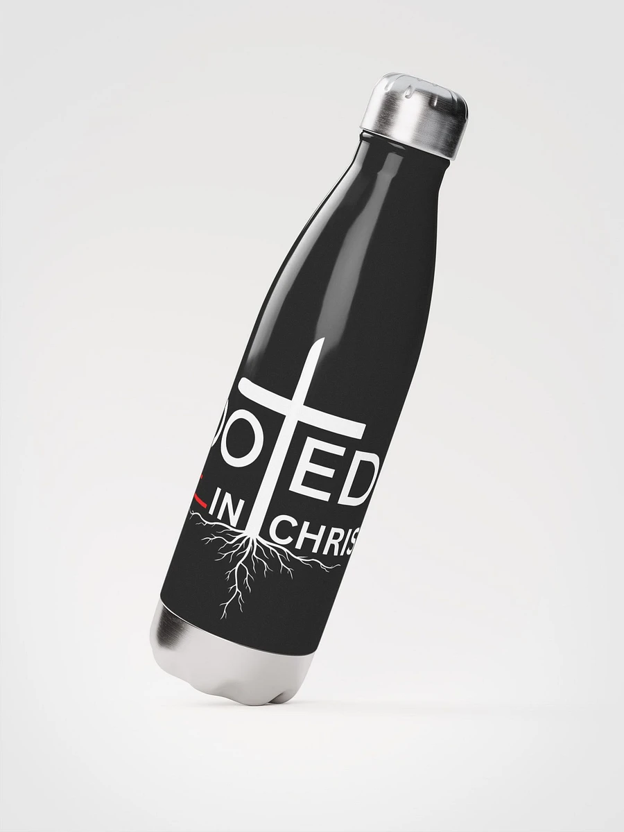 Rooted in Christ - Colossians 2:7 Stainless Steel Water Bottle product image (2)