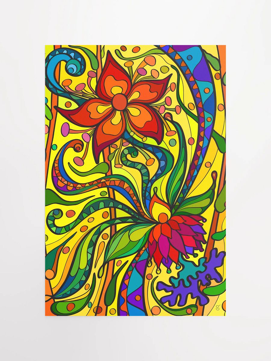 Vibrant Matte Poster: Elevate Your Space - Bright Starfish product image (4)