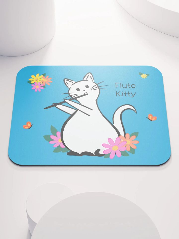 Flute Kitty Mouse Pad - C Flute product image (2)