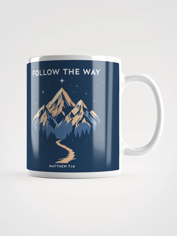 Follow The Way Christian Mug | Matthew 7:14 product image (1)
