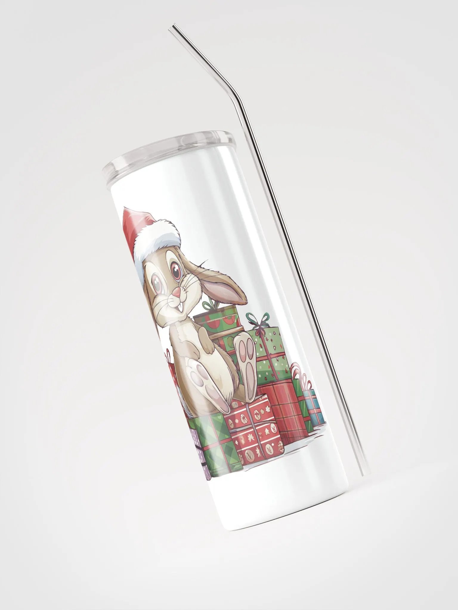 Santa Bunny Stainless Steel Tumbler product image (3)