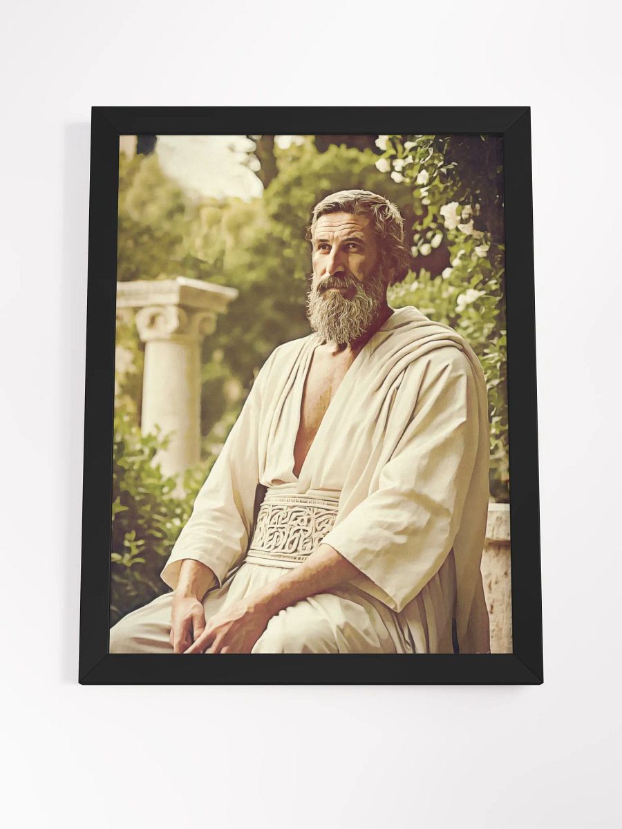 "Epicurus in the Garden" by Genevra Catalano (2022) product image (8)