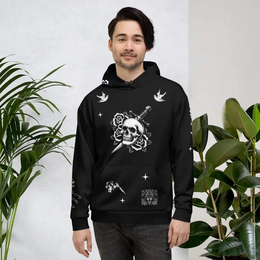 FOYO Old School tattoo prints Hoddie product image (3)