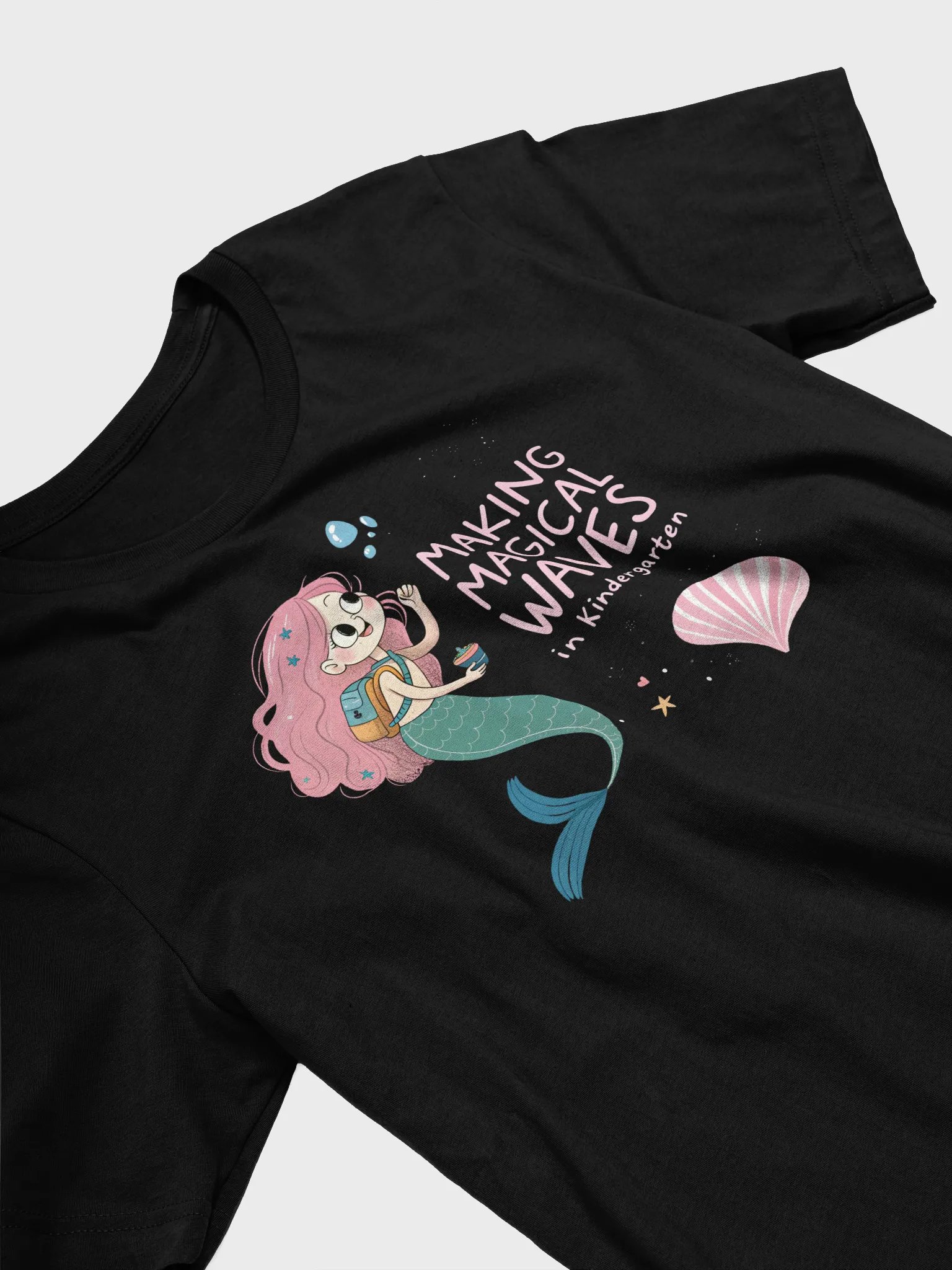 Making Magical Waves in Kindergarten T-Shirt – Cute Back to School Shirt for Girls Students Teachers product image (3)