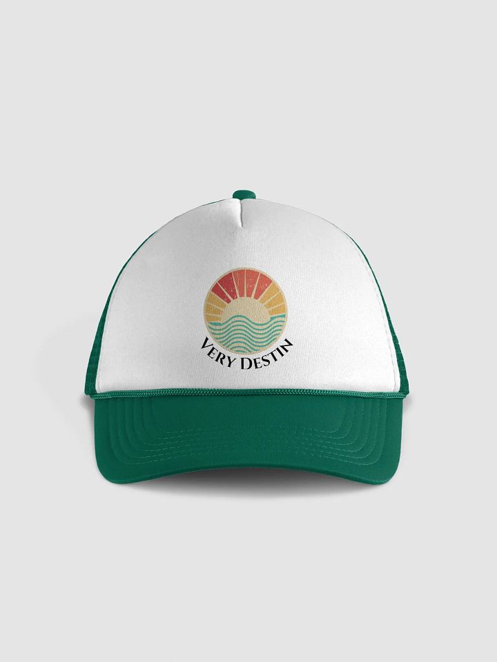 Sunset Waves Foam Trucker Hat product image (1)