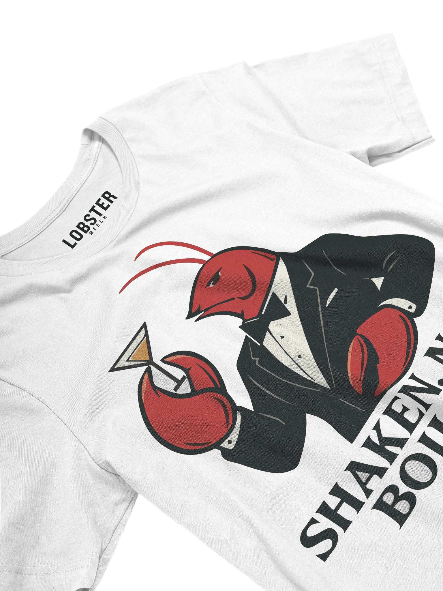 Lobster in a Tuxedo T-Shirt | Funny James Bond Style Tee product image (3)