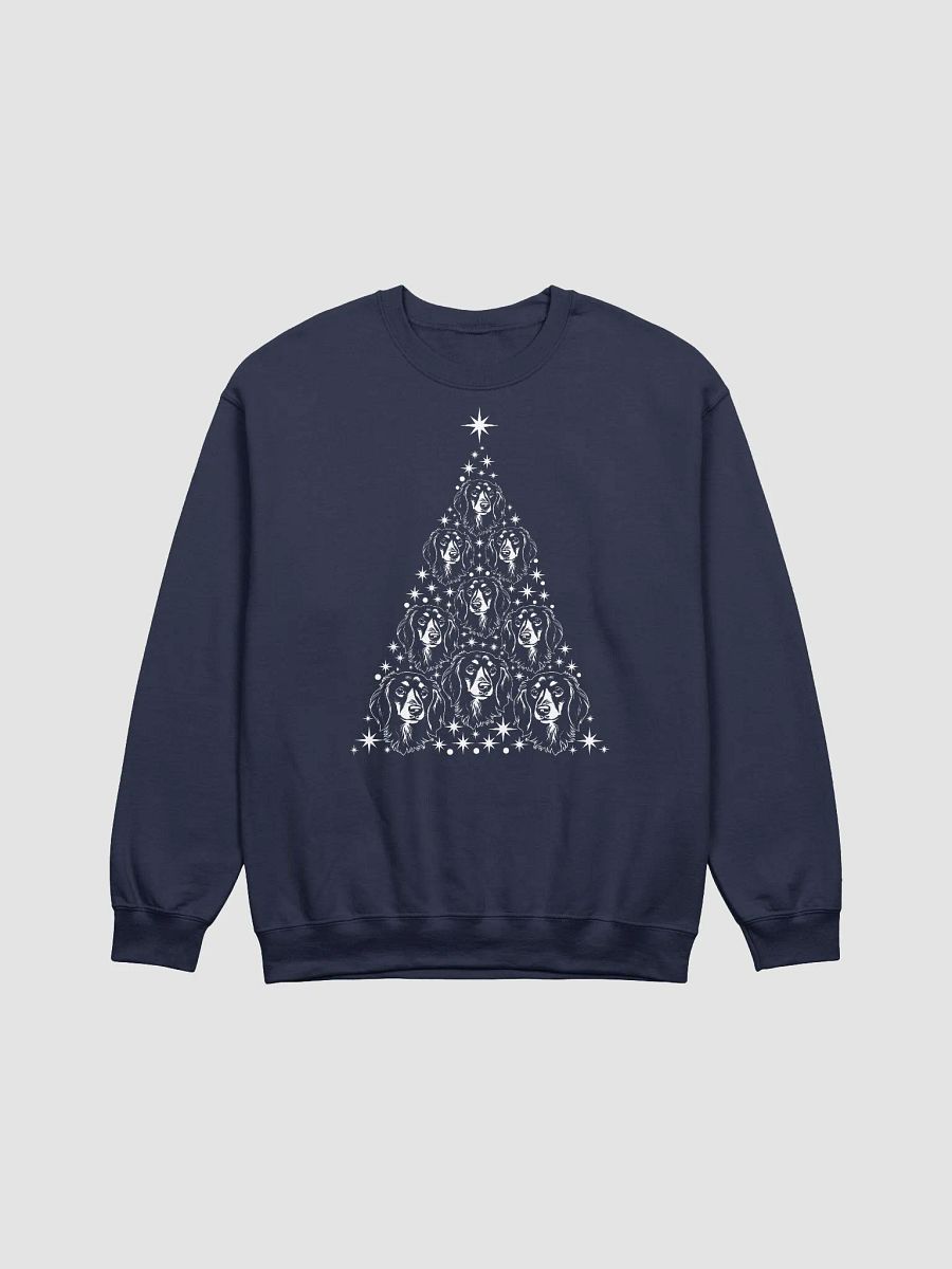 Longhaired Dachshund Christmas Tree Sweatshirt Design for Doxie/Wiener Paw-rents product image (18)