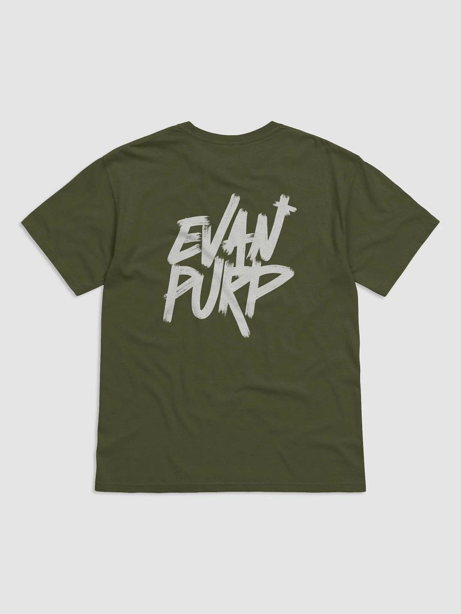 EvanPurp Paint Stroke Tee (Black) product image (2)