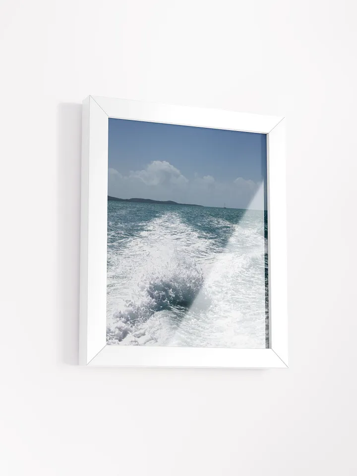Water wake | Framed product image (2)