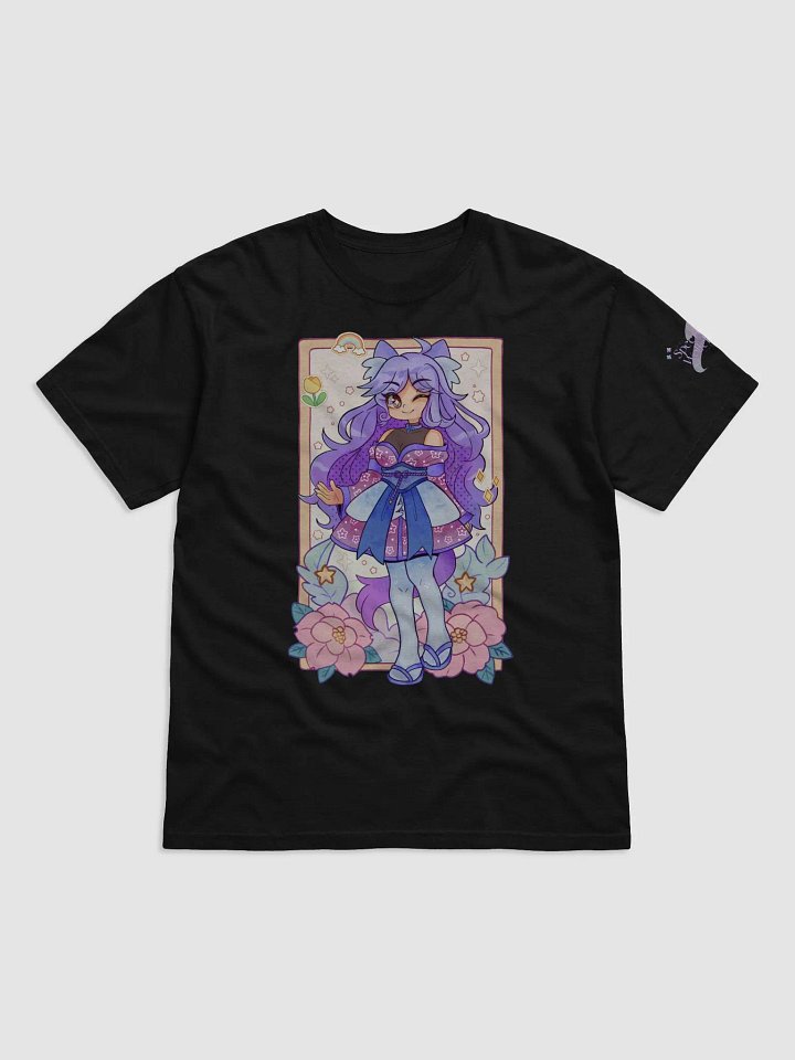 SpectralWolfeh - Flower Tarot Card Anime T-Shirt product image (1)