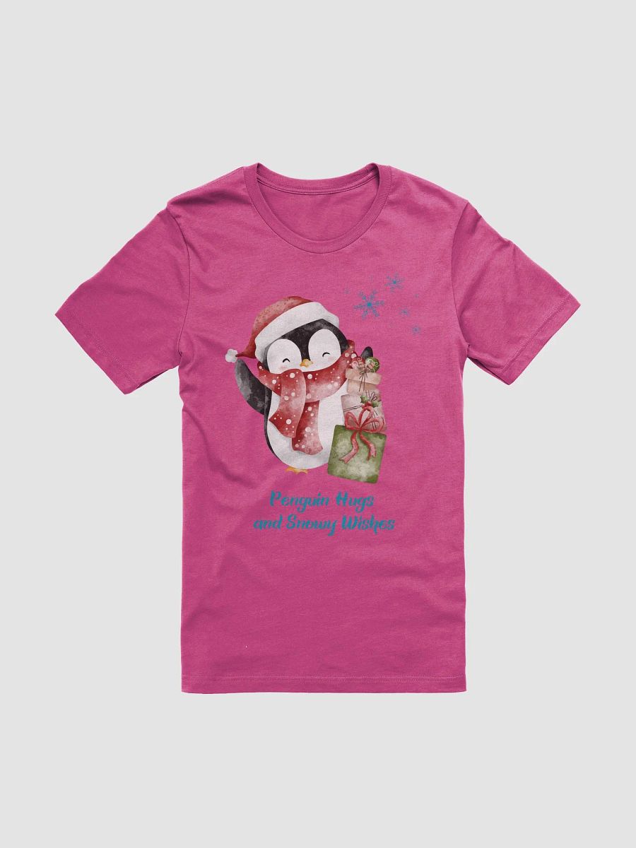 Festive Penguin Holiday T-Shirt product image (1)