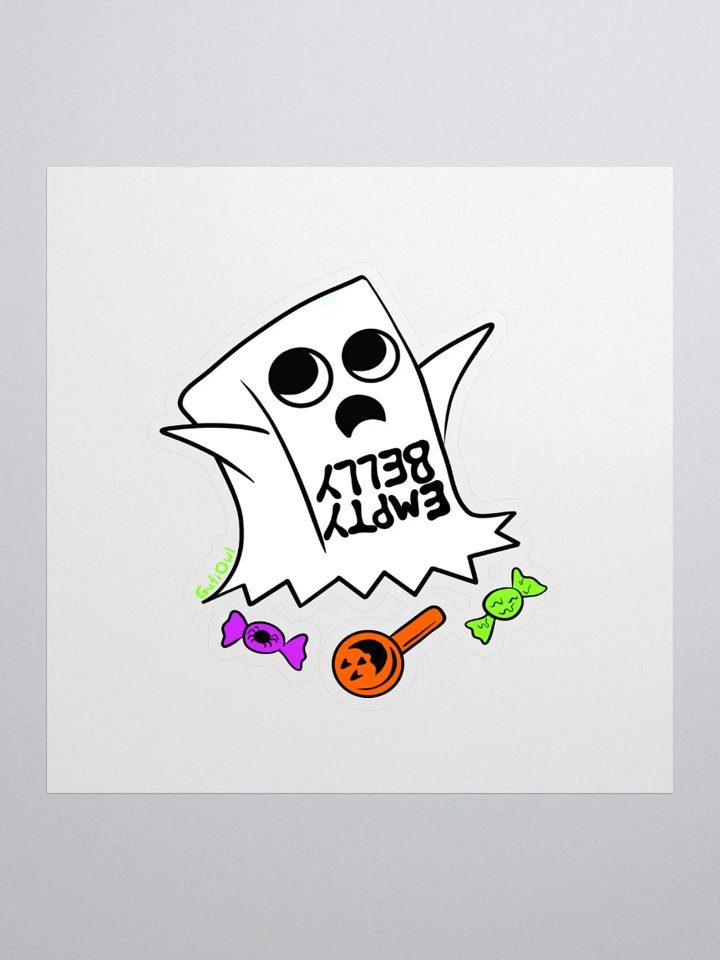 Candy Bag Ghost Sticker product image (2)