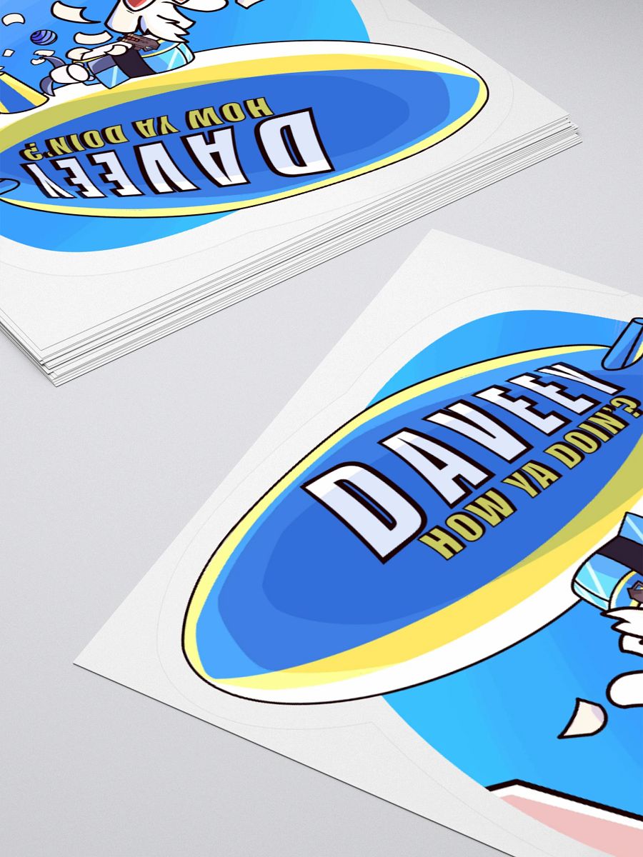 Blimp Strat Sticker product image (8)