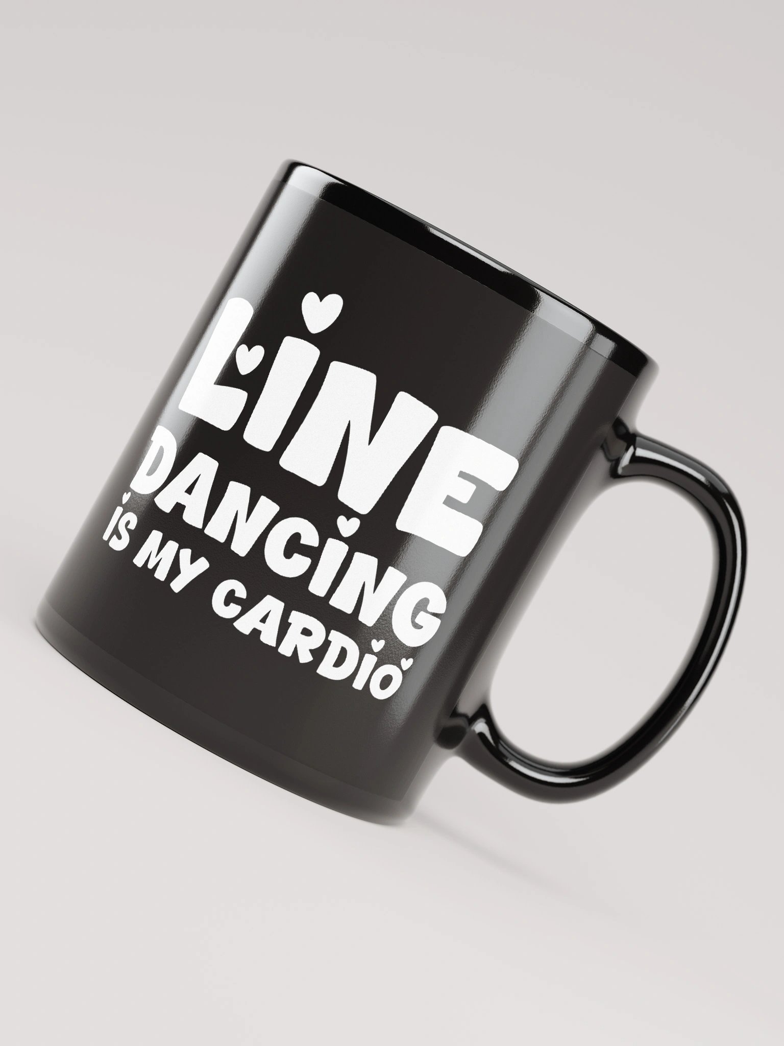 Black Mug (Line Dancing is My Cardio) product image (1)
