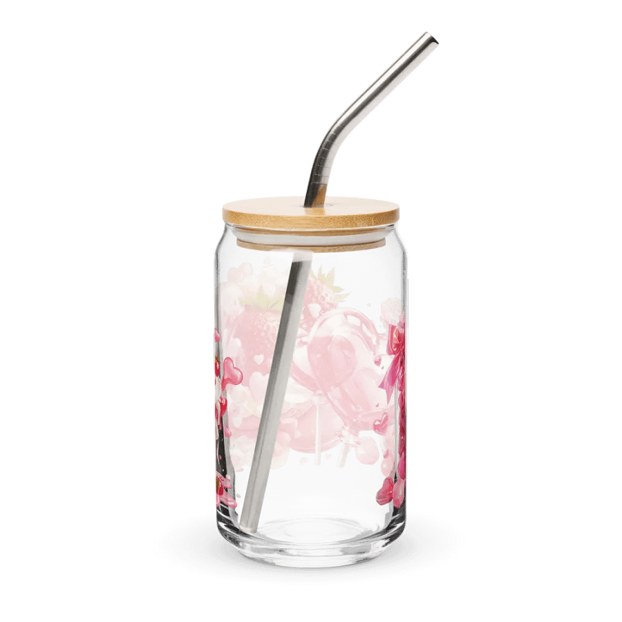 Valentine Sweetheart Glass Can product image (2)
