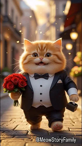 Rejected for Being Fat…😢💔 He Came Back Unstoppable..💪❤️ #meowstoryfamily #viral #cat #insta #instagood #catstagram #cats #poo...