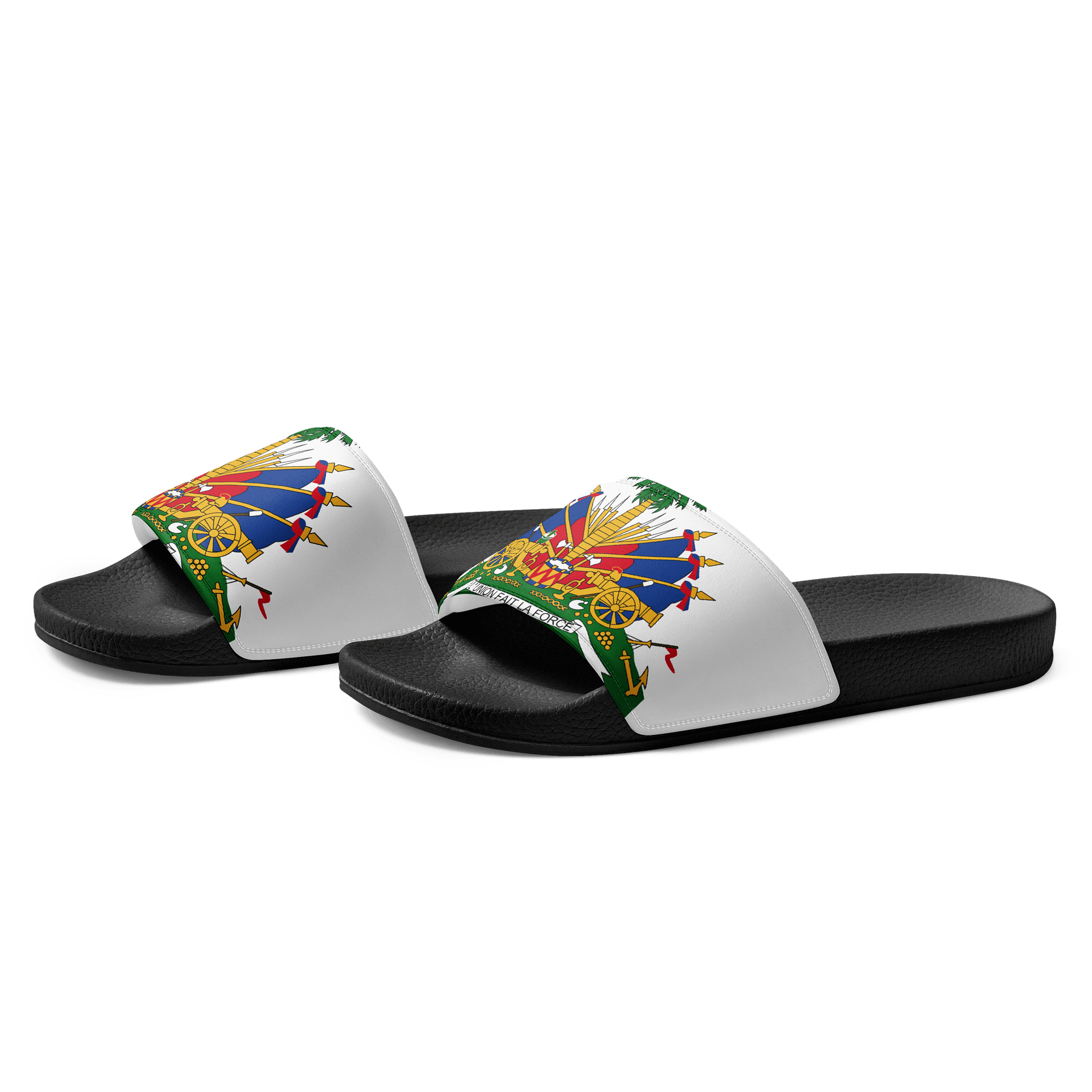Palm Tree Coat of Arms Women's Slides product image (1)