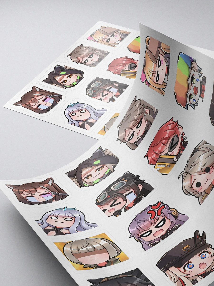 Stickers - Aida Cafe Emojis (version 1) (Tower of Fantasy) product image (4)