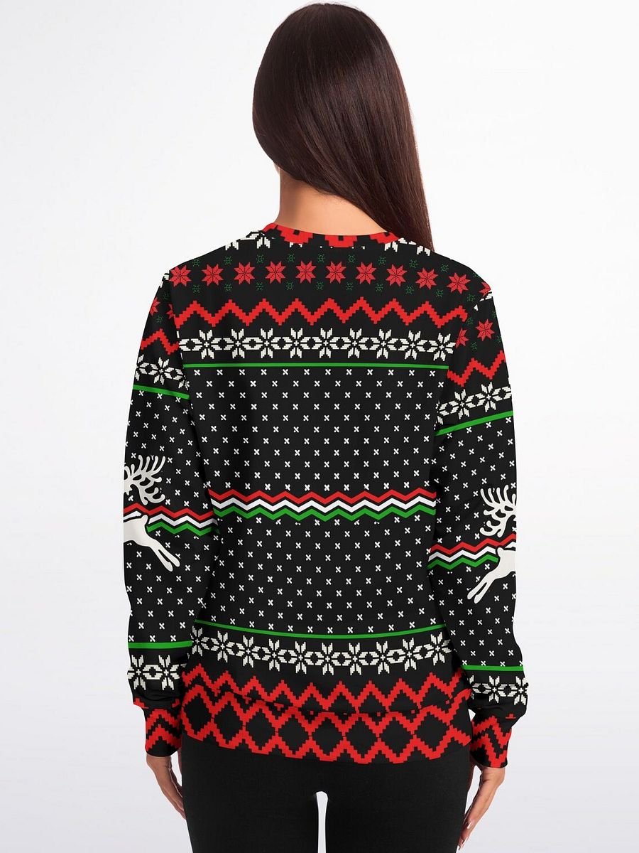 “Santa’s Naughty List Lifetime Member” Funny Christmas Sweatshirt | Naughty List Holiday Jumper | Cheeky Party Outfit | Unisex Xmas Gift product image (4)