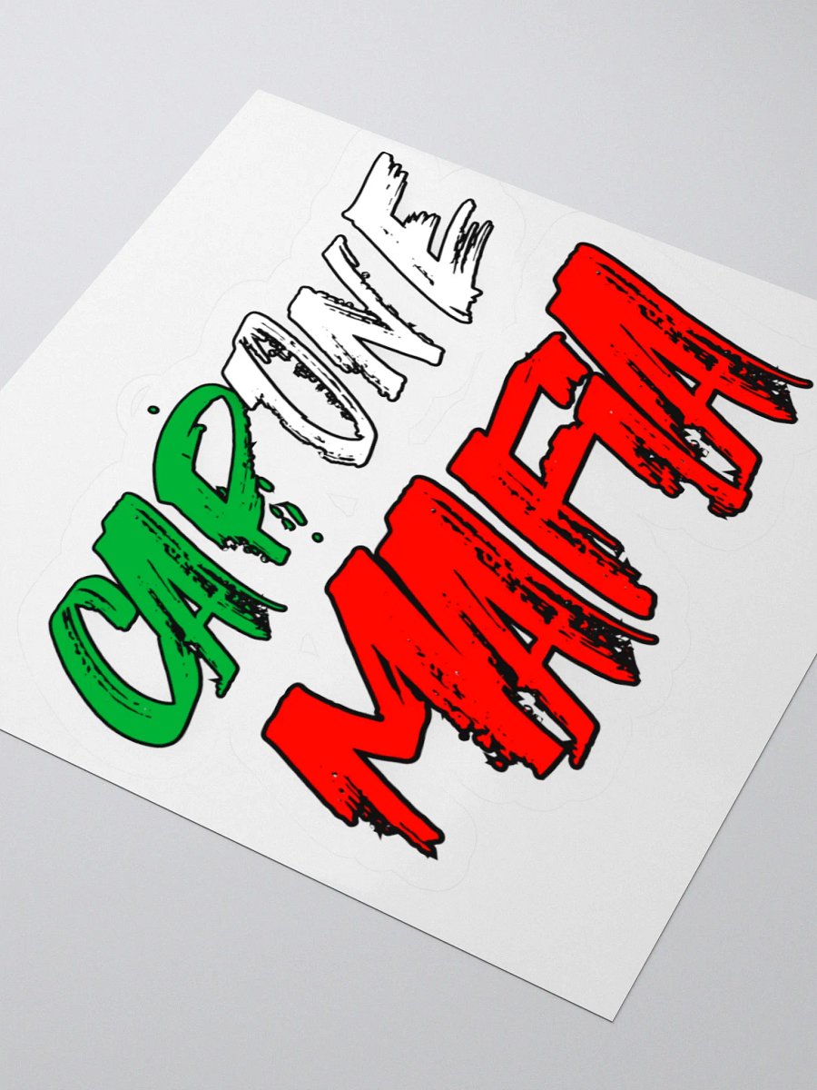Capone Mafia Sticker product image (10)
