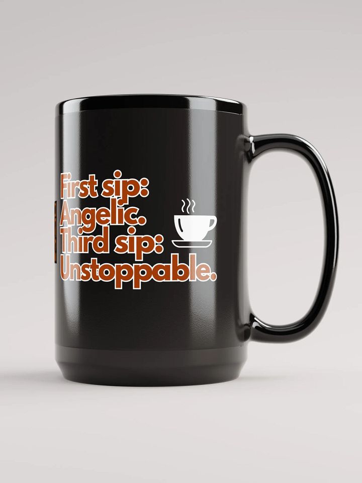Cellar 8T Coffee - Unstoppable - Gloss Black Mug product image (1)