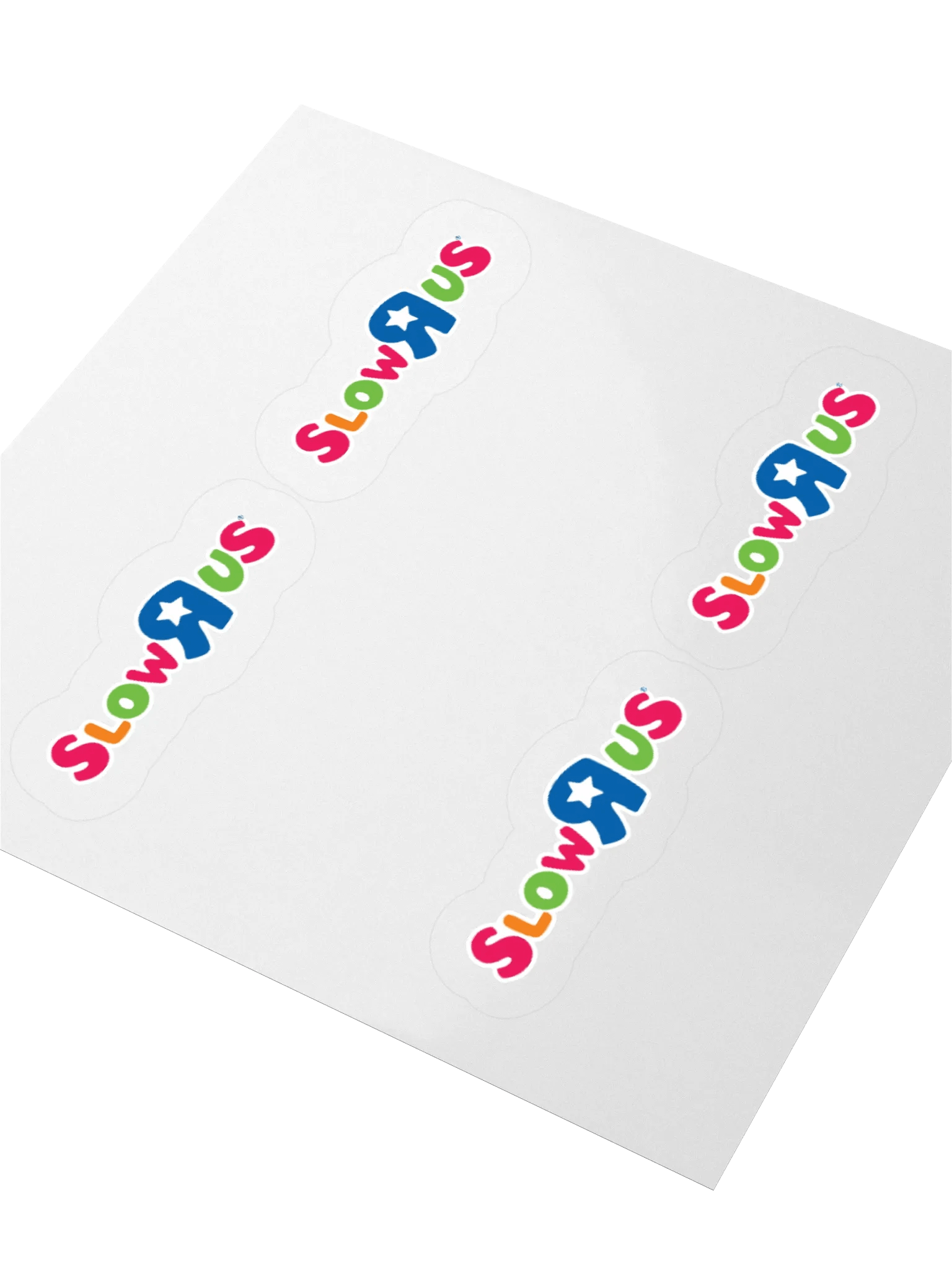 SLOW-R-US STICKERS (4-PACK) product image (3)