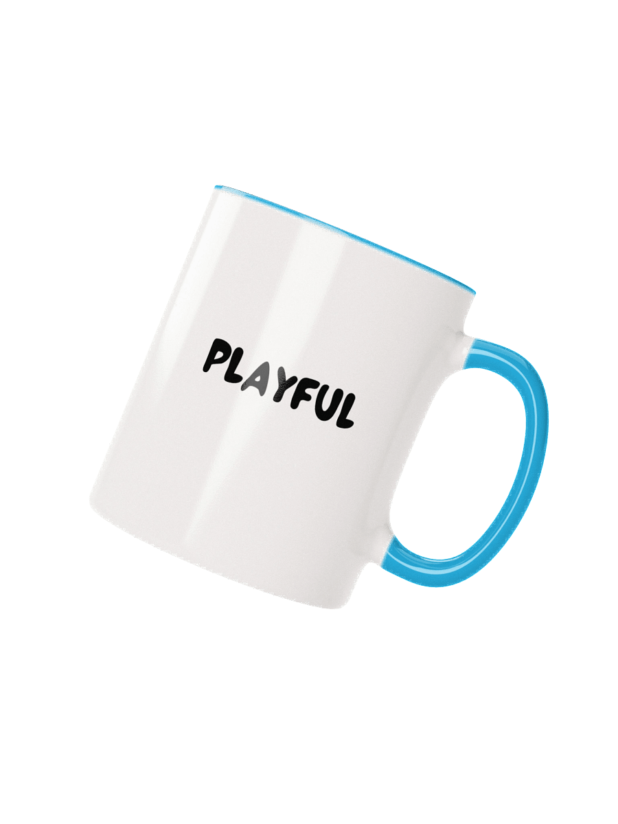 “Playful” My Vibe Ceramic Mug with Color product image (3)