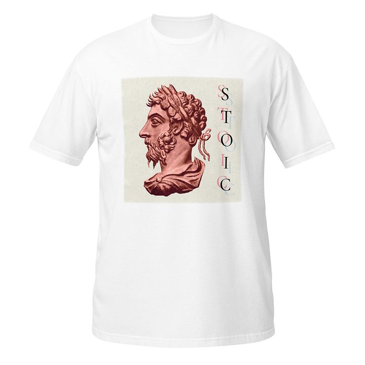 Marcus Aurelius Roman Emperor Stoic Philosopher Art 168 AD, White T-Shirt product image (1)