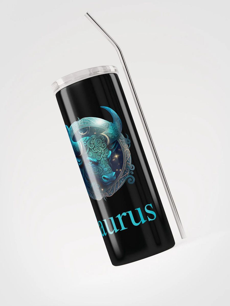 Illuminate Your Drinkware Collection with Vibrant Blue Taurus Steel Tumbler product image (3)