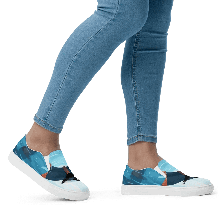 Women's Slip-On Canvas Shoes 🌊 Sea Mood product image (6)