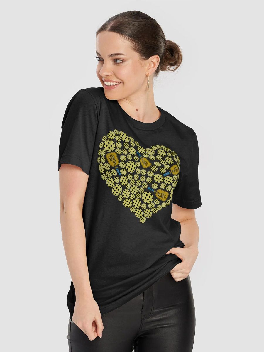 Pure Heart Pickleball Illusion Super Soft T-Shirt product image (5)