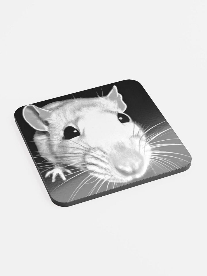 Rat needs boops coaster product image (2)