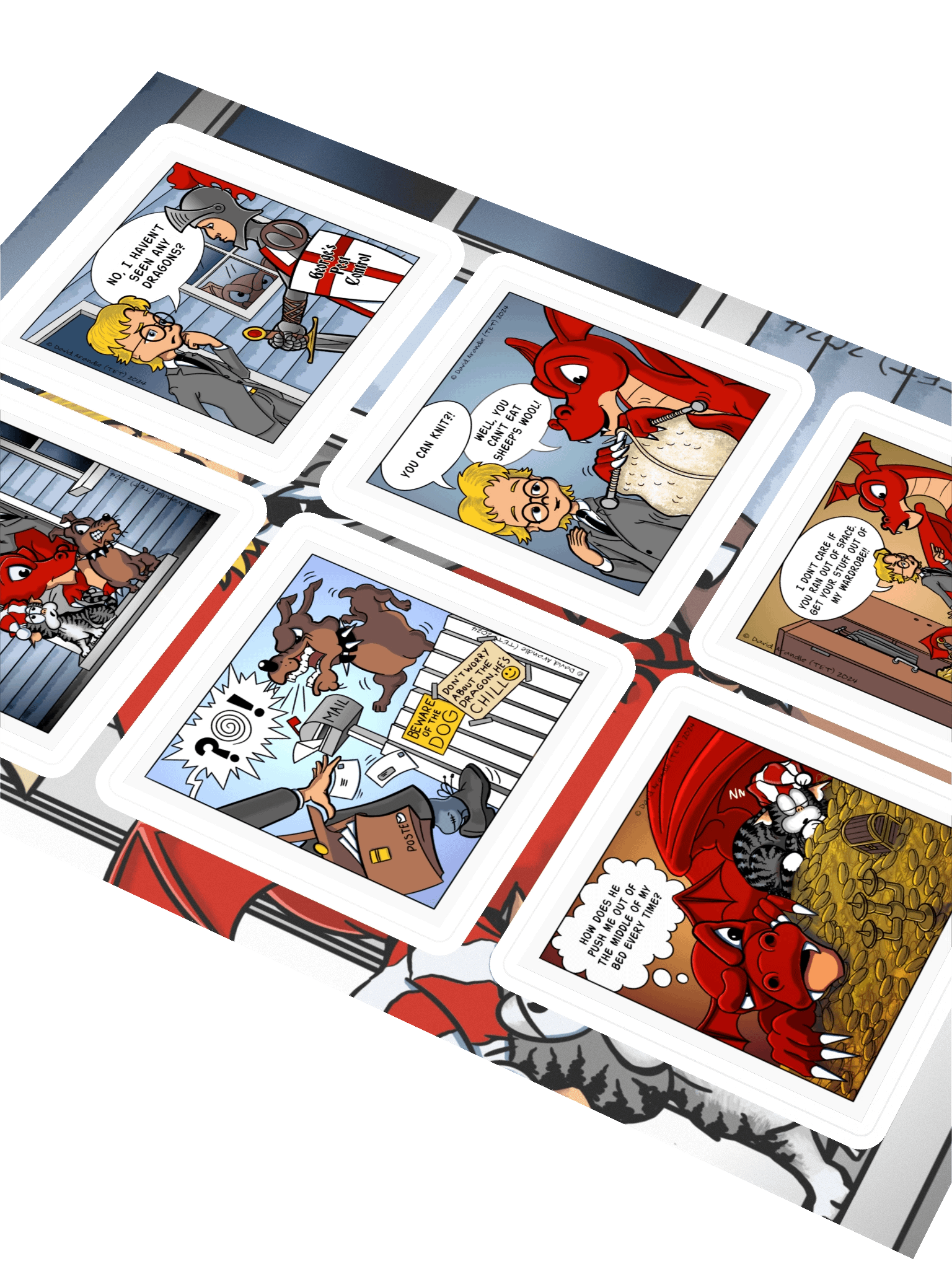 Resident Dragon Sticker Sheet Set 01 product image (2)