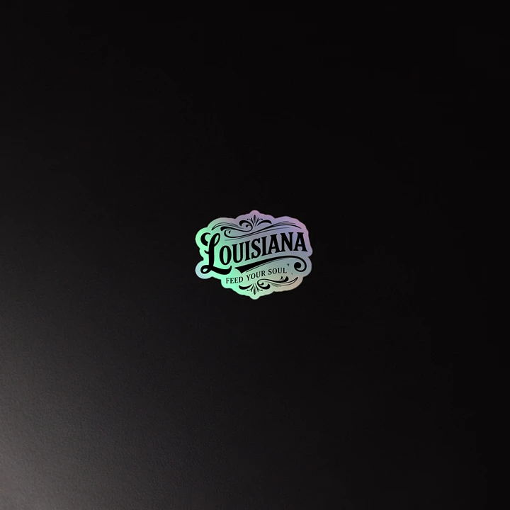 Louisiana Soul Kiss-Cut Holographic Sticker Sheet product image (4)