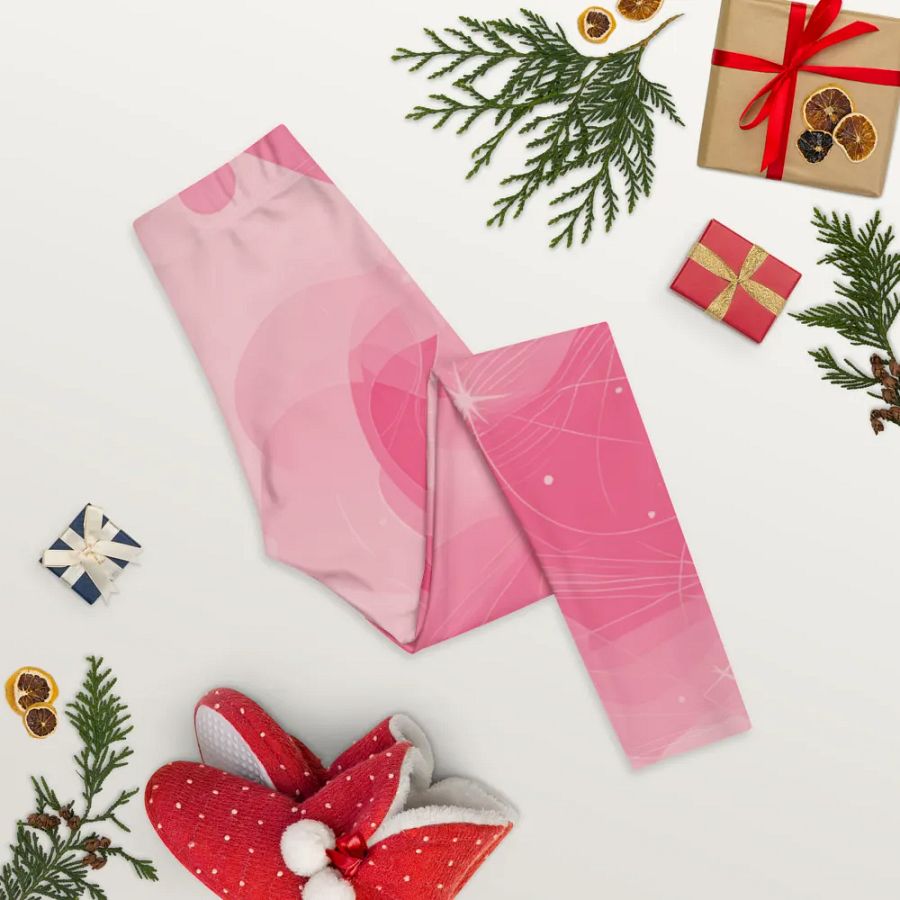 Galaxy Rose Yoga Leggings product image (8)