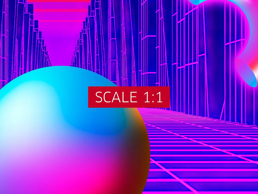 Neon sunset, trench and sphere [synthwave/vaporwave/cyberpunk] — aesthetic art print product image (5)