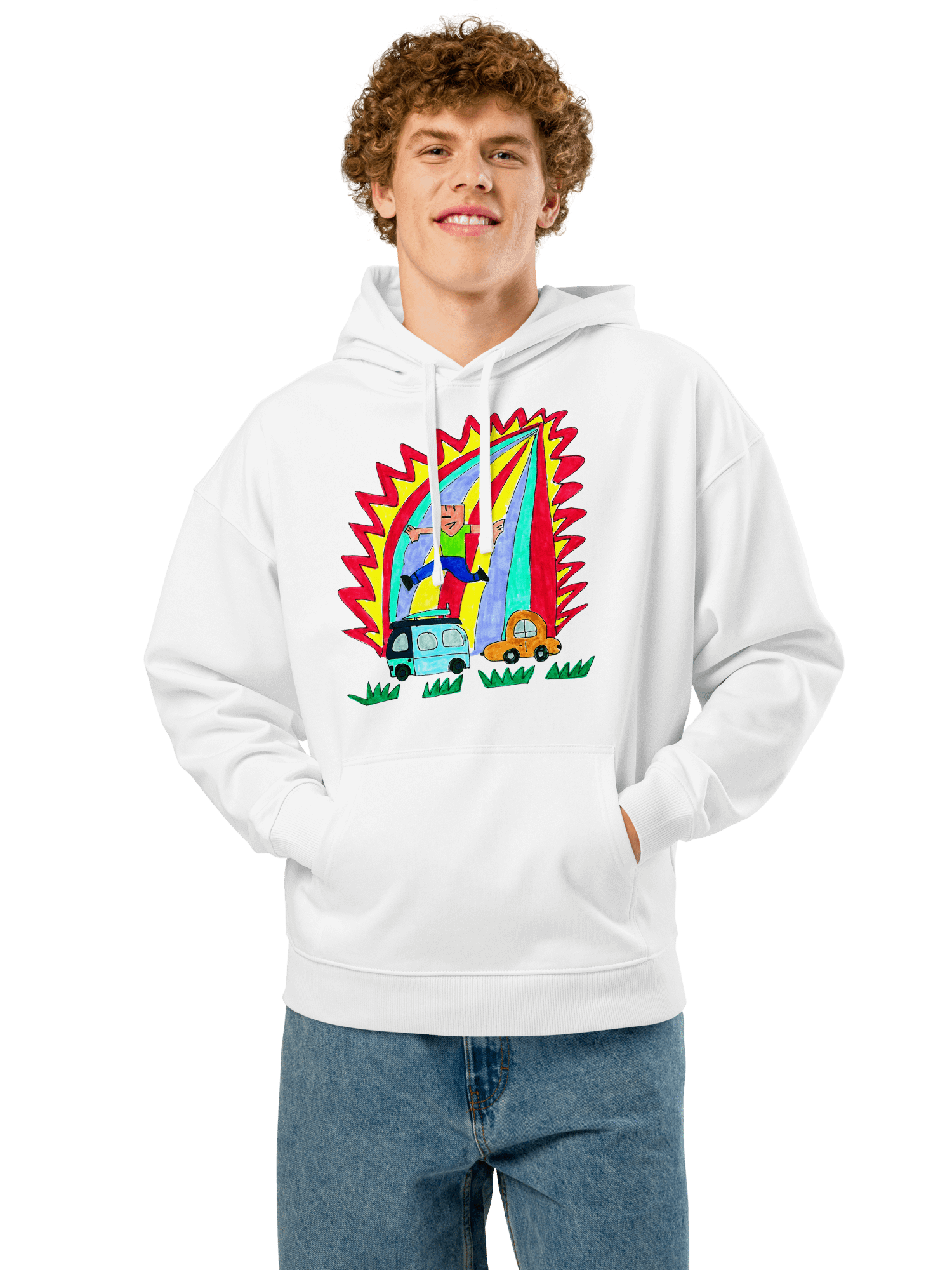 Rays of Freedom Unisex Hoodie product image (7)
